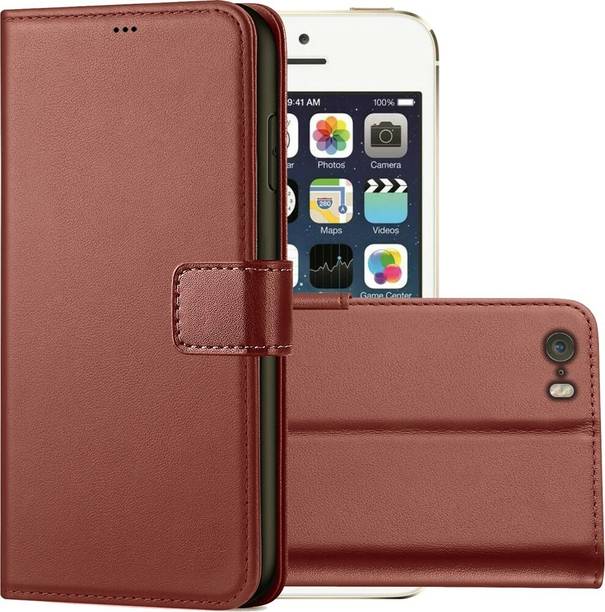 Juberous Flip Cover for Apple iPhone 5s