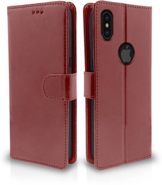 Pikkme Flip Cover for Apple iPhone X