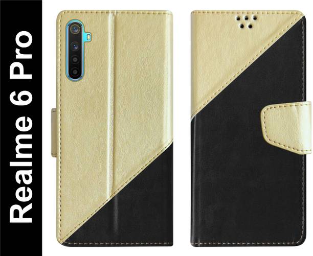 SBMS Flip Cover for Realme 6 Pro Back Cover Case with Magnatic Closure