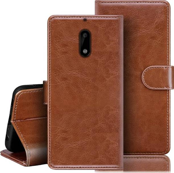 Juberous Flip Cover for Nokia 6
