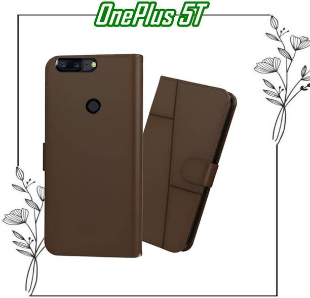 PRAJCASE Flip Cover for OnePlus 5T