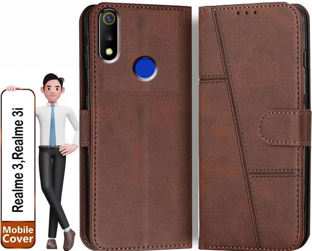 Oyota Flip Cover for Realme 3i