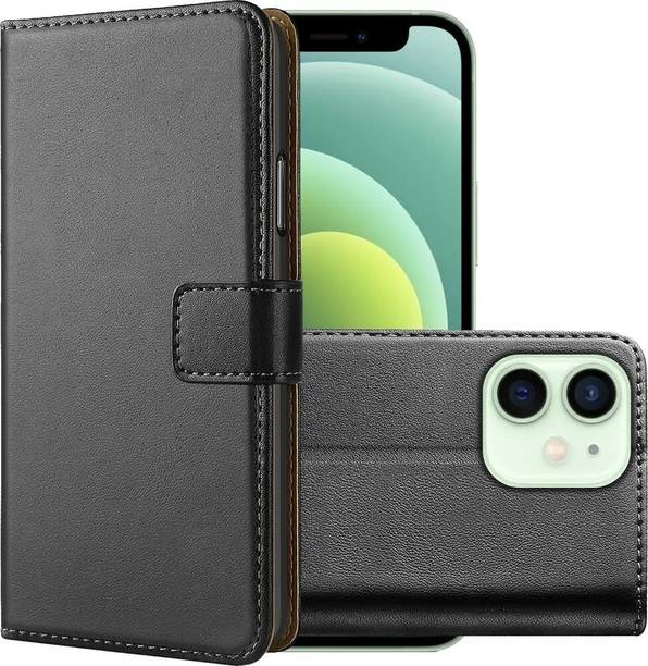 Juberous Flip Cover for Apple iPhone 12 Mini