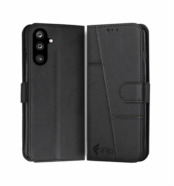 iFlip Flip Cover for SAMSUNG GALAXY M36, Card Pockets Wallet & Stand
