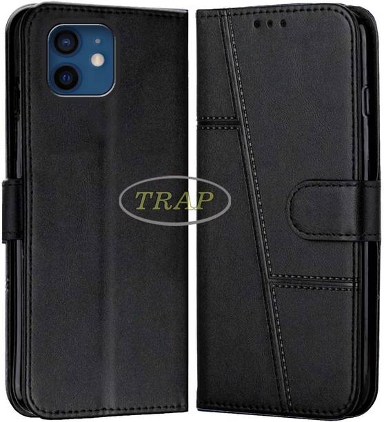 Trap Premium Flip Cover Flip Cover for Apple iPhone 12
