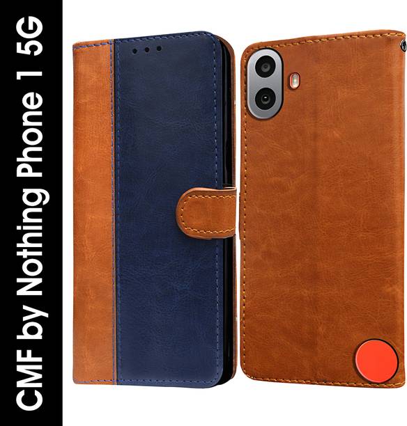 Casotec Flip Cover for CMF by Nothing Phone 1 (5G)