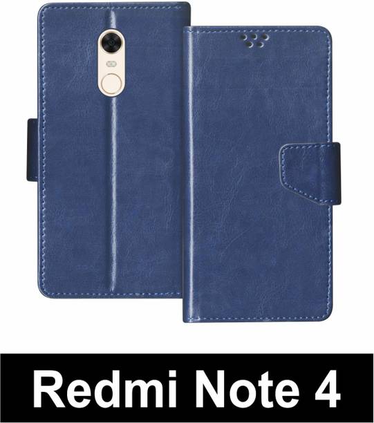 SBMS Flip Cover for Mi Redmi Note 4