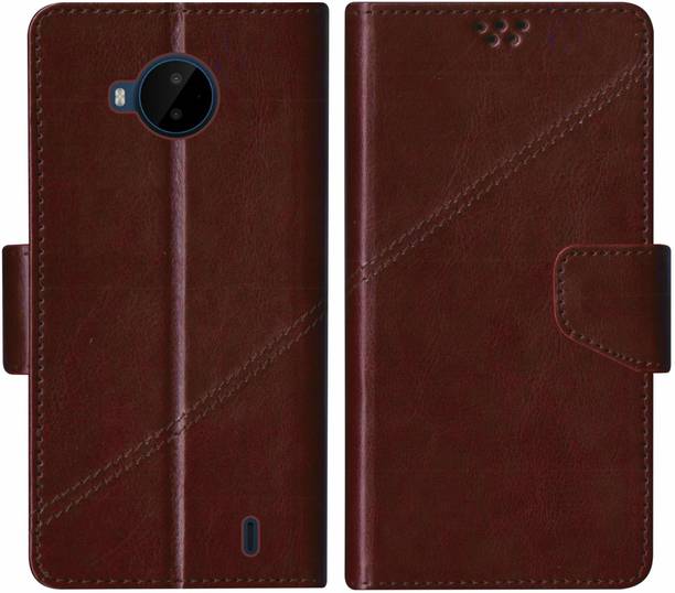 SBMS Flip Cover for Nokia C20 Plus Back Cover Case with Magnatic Closure