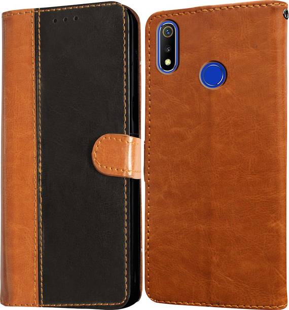 Casotec Flip Cover for Realme 3, Realme 3i