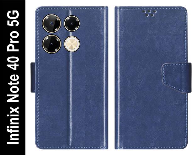 SBMS Flip Cover for Infinix Note 40 Pro 5G Back Cover Case