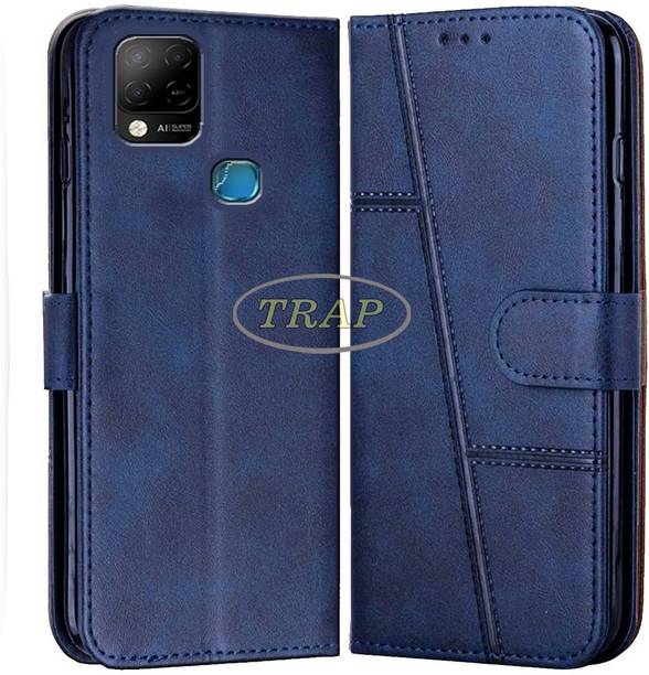 Trap Premium Flip Cover Flip Cover for Infinix Hot 10S