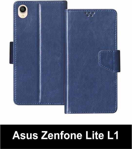 SBMS Flip Cover for Asus Zenfone Lite L1 Back Cover Case with Magnatic Closure