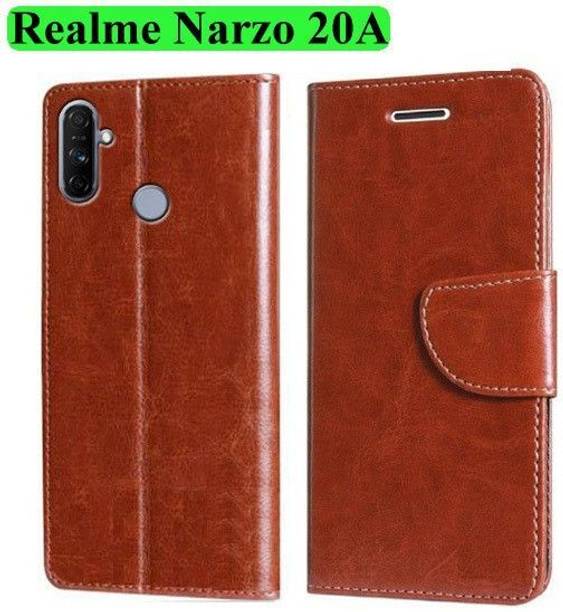 Wynhard Flip Cover for Realme Narzo 20A, Realme Narzo 10A