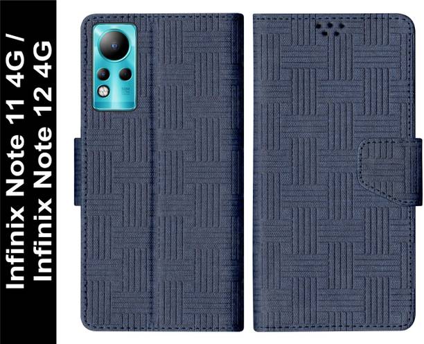 SBMS Flip Cover for Infinix Note 11 4G / Infinix Note 12 4G Back Cover Case