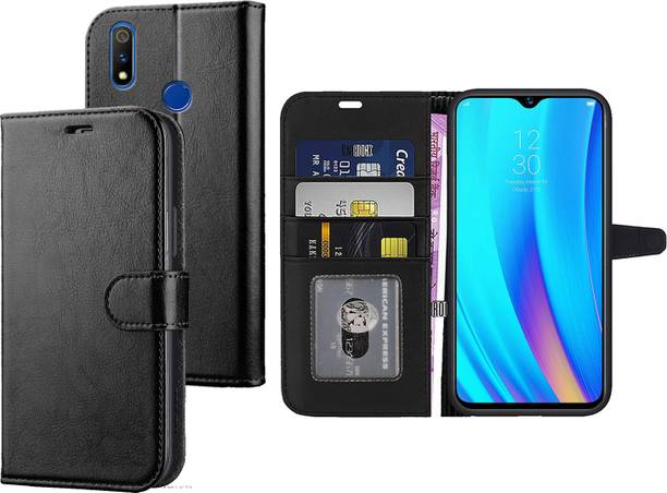Unirock Flip Cover for Realme 3 Pro