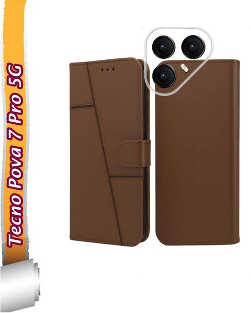 TiESLA Flip Cover for Tecno Pova 7 Pro 5G