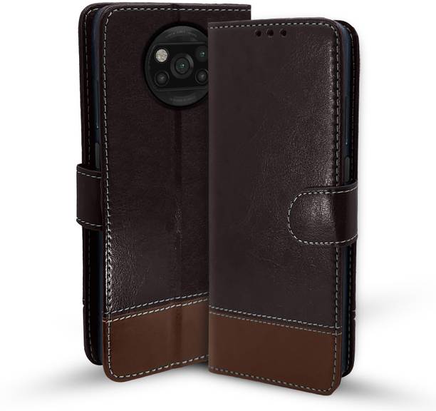Pikkme Flip Cover for Poco X3, Poco X3 Pro