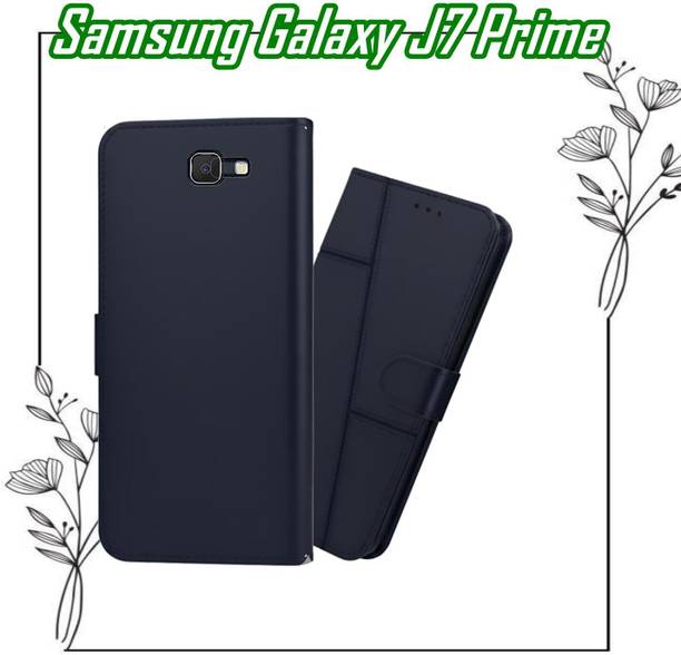 PRAJCASE Flip Cover for Samsung Galaxy J7 Prime