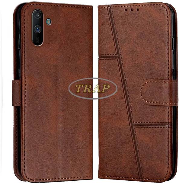 Trap Premium Flip Cover Flip Cover for Realme C3