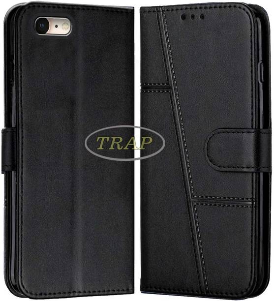 Trap Premium Flip Cover Flip Cover for Apple iPhone 8