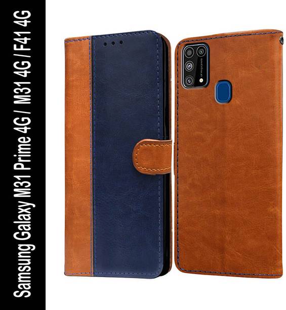 Casotec Flip Cover for Samsung Galaxy M31 Prime, Samsung Galaxy M31, Samsung Galaxy F41