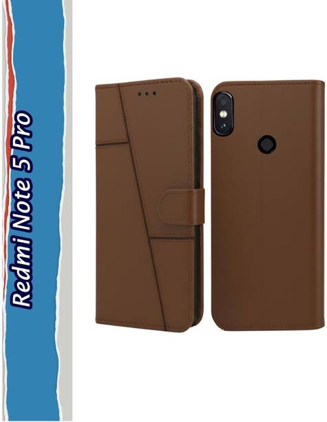 kasera Flip Cover for Mi Redmi Note 5 Pro