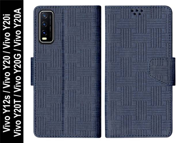 SBMS Flip Cover for Vivo Y12s / Vivo Y20 / Vivo Y20i / Vivo Y20T / Vivo Y20G / Vivo Y20A