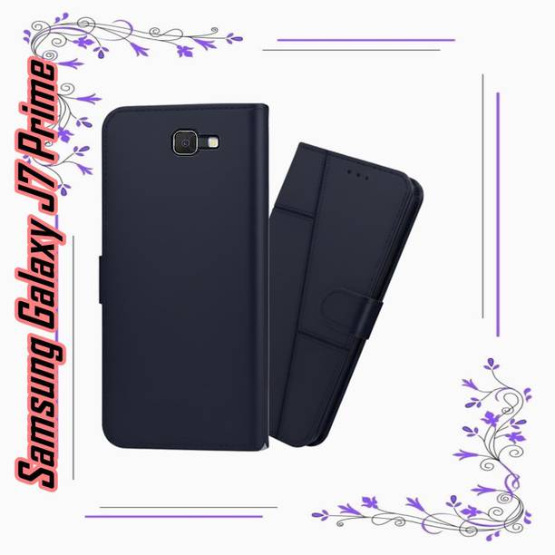 PRAJCASE Flip Cover for Samsung Galaxy J7 Prime