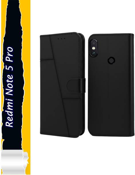 TENFLY Flip Cover for Mi Redmi Note 5 Pro