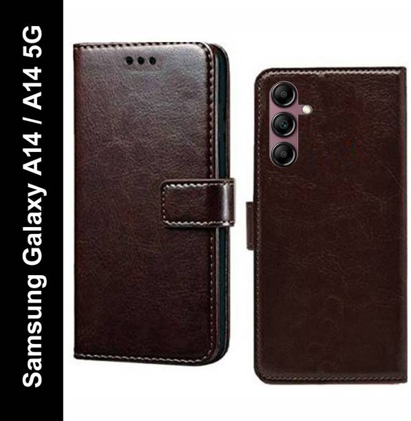 Wynhard Flip Cover for Samsung Galaxy A14 5G, Samsung Galaxy A14