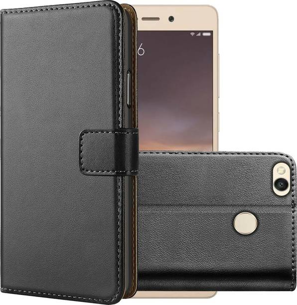 Juberous Flip Cover for Mi Redmi 3S Prime