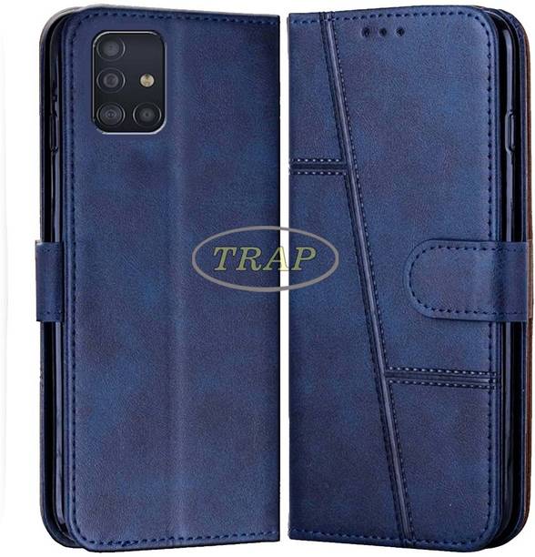 Trap Premium Flip Cover Flip Cover for Samsung Galaxy A51