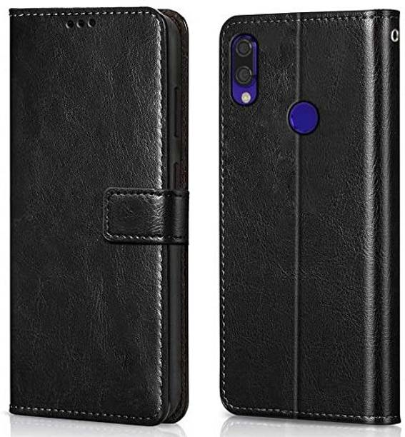 Plain Flip Cover for Mi Redmi Note 7 Pro