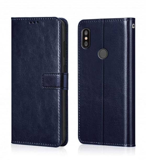 Glimring Flip Cover for Mi Redmi 6 pro