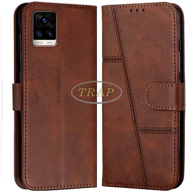 Trap Premium Flip Cover Flip Cover for Vivo V20