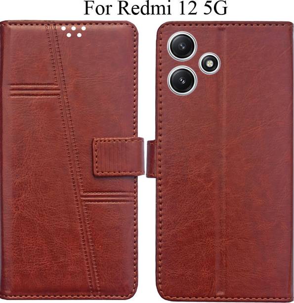 MYSHANZ Flip Cover for Redmi 12 5G