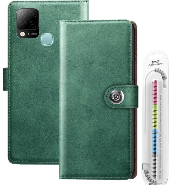 TWIGLO Flip Cover for INFINIX HOT 10S