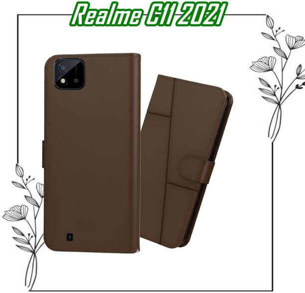 PRAJCASE Flip Cover for Realme C11 2021