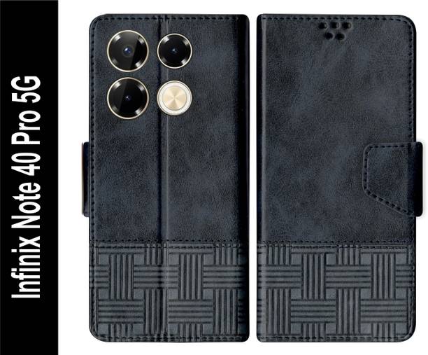 Telecase Flip Cover for Infinix Note 40 Pro 5G Back Cover Case with Magnatic Closure