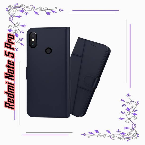 PRAJCASE Flip Cover for Mi Redmi Note 5 Pro