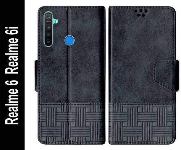 Telecase Flip Cover for Realme 6 / Realme 6i Back Cover Case with Magnatic Closure