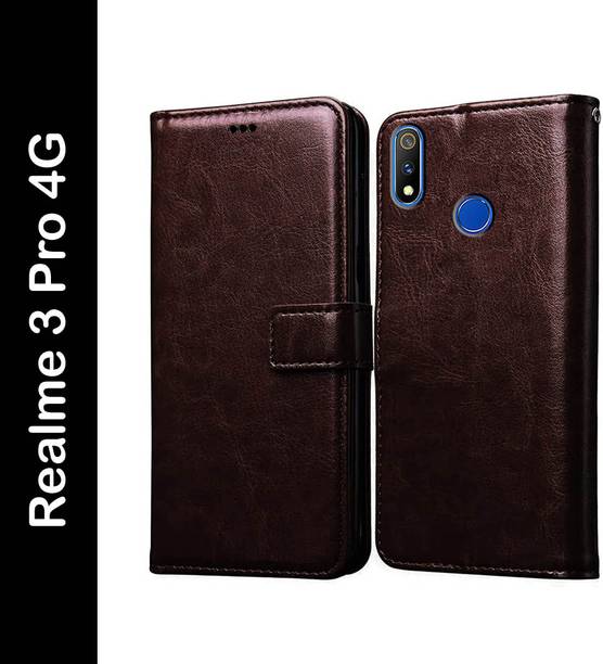 Casotec Flip Cover for Realme 3 Pro