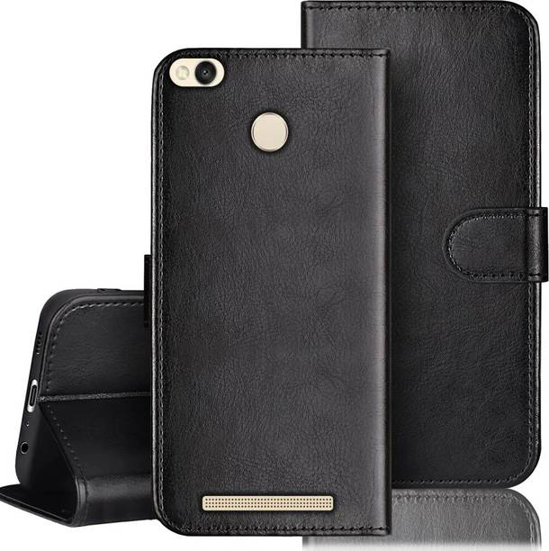 Juberous Flip Cover for Mi Redmi 3S Prime