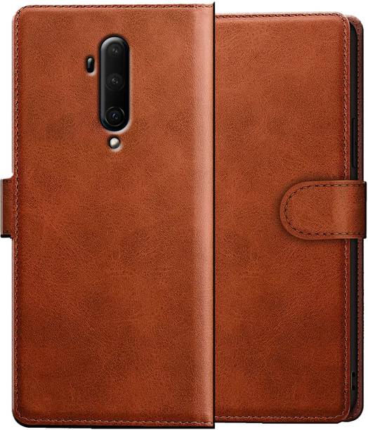 PFOAM Flip Cover for ONEPLUS 7T PRO |Vegan PU Leather |Foldable Stand & Pocket |Magnetic Closure