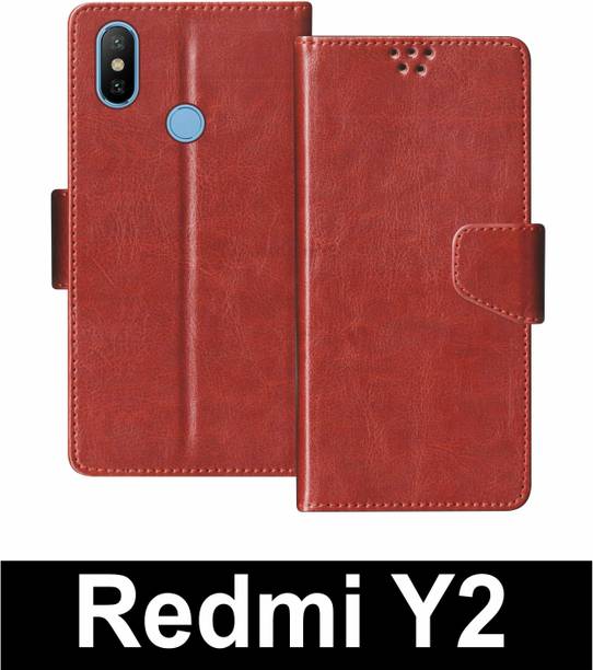 SBMS Flip Cover for Mi Redmi Y2