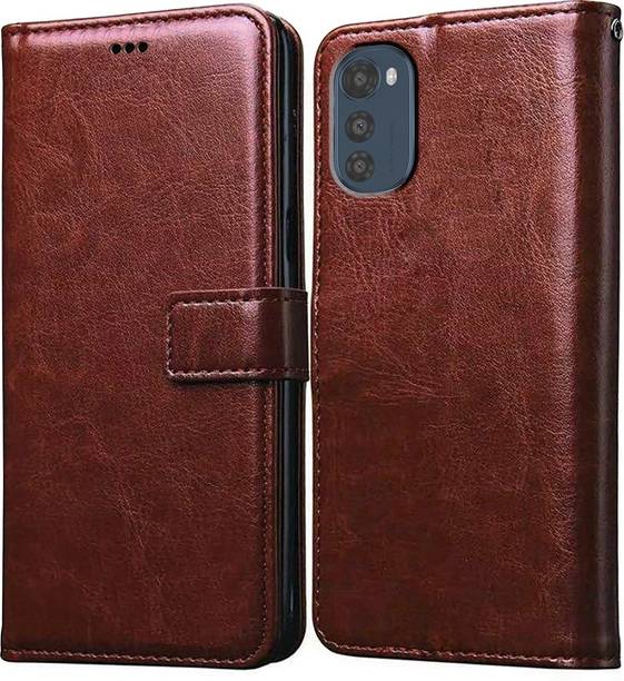 Casotec Flip Cover for Motorola Moto E32S 4G