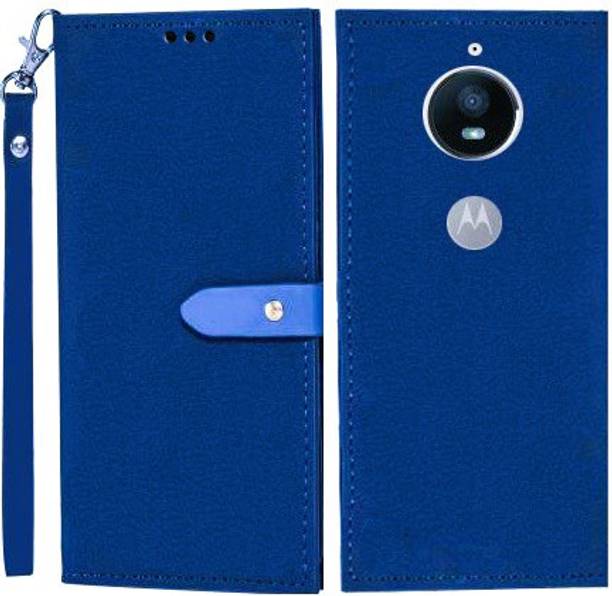 Krofty Flip Cover for Motorola Moto E4 Plus