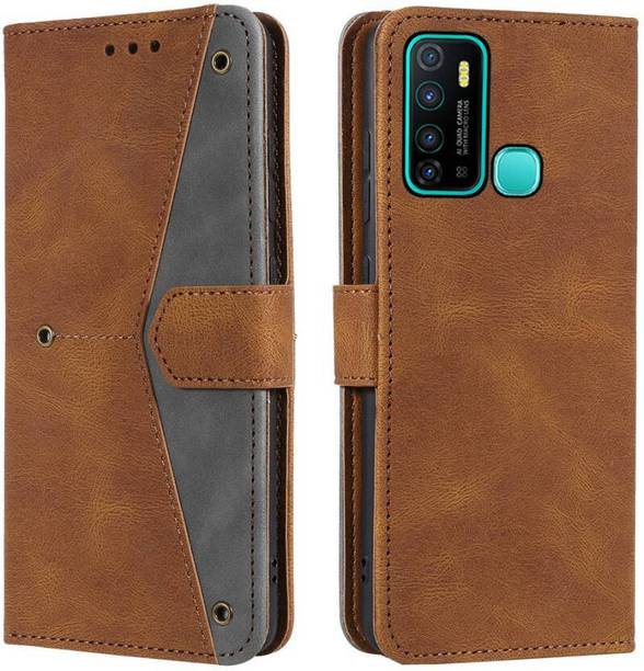 Mashgul Flip Cover for Infinix Hot 9, Infinix Hot 9 Pro