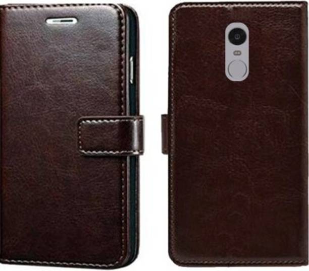 Aarov Flip Cover for Mi Redmi 5, Redmi 5 Designer Flip Cover