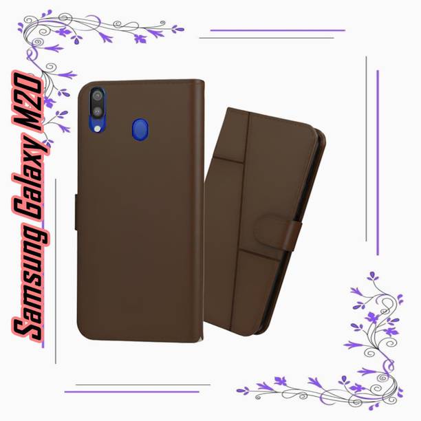 PRAJCASE Flip Cover for Samsung Galaxy M20